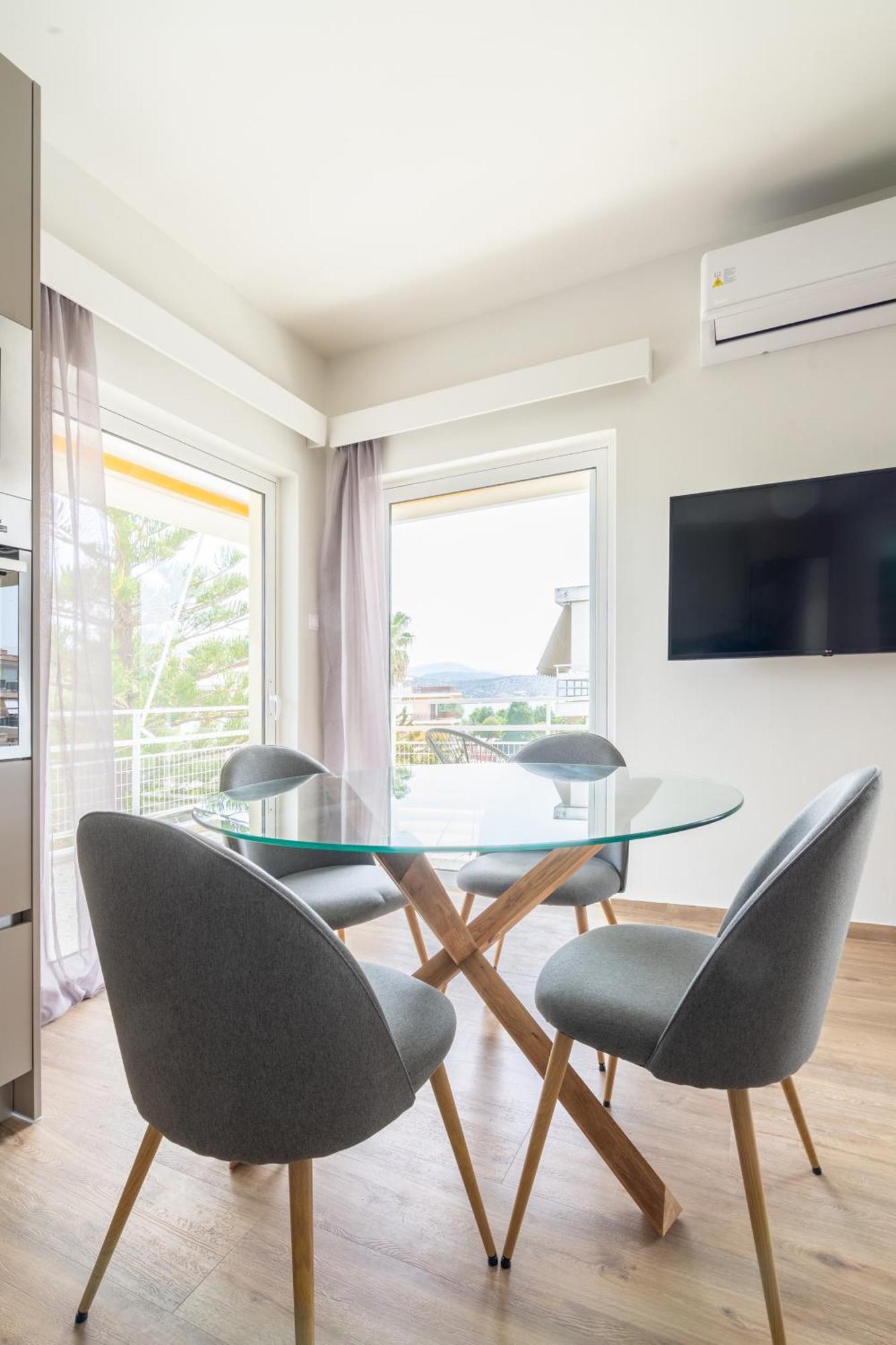 Sea View Stylish Penthouse In Varkiza Apartment Vari (Attica)